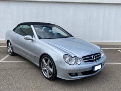 Mercedes-Benz CLK cat Cabrio Avantgarde Argento usata Capodimonte