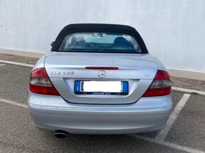 Mercedes-Benz CLK cat Cabrio Avantgarde Argento usata Capodimonte