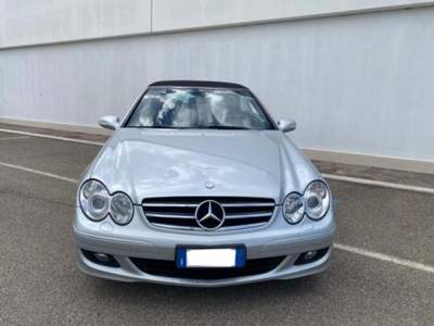 Mercedes-Benz CLK cat Cabrio Avantgarde Argento usata Capodimonte
