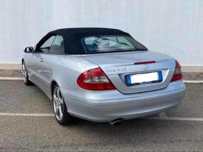 Mercedes-Benz CLK cat Cabrio Avantgarde Argento usata Capodimonte
