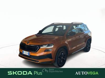 Skoda Karoq 2.0 tdi evo sportline 115cv dsg Arancione usata Vicenza