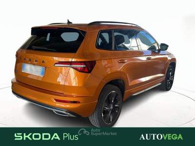 Skoda Karoq 2.0 tdi evo sportline 115cv dsg Arancione usata Vicenza