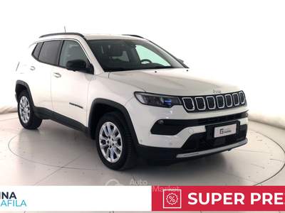 Jeep Compass  - compass 1.6 mjt limited 2wd 130cv Bianco usata Marcianise