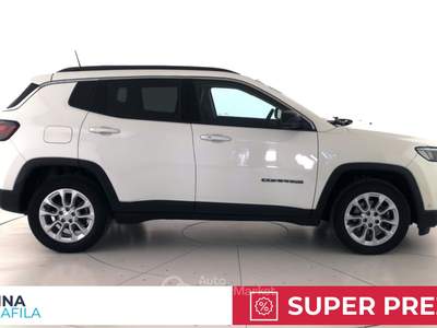 Jeep Compass  - compass 1.6 mjt limited 2wd 130cv Bianco usata Marcianise