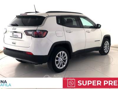 Jeep Compass  - compass 1.6 mjt limited 2wd 130cv Bianco usata Marcianise