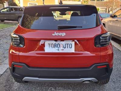 Jeep Avenger 1.2 Turbo 100 CV Summit TETTO APRIB. Nero usata Varallo