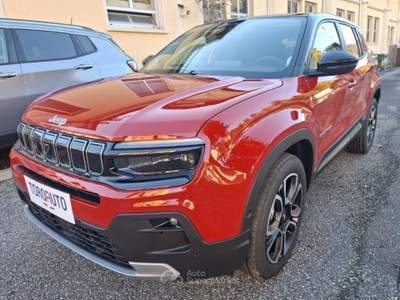 Jeep Avenger 1.2 Turbo 100 CV Summit TETTO APRIB. Nero usata Varallo