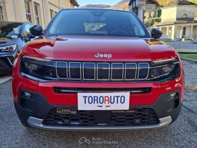 Jeep Avenger 1.2 Turbo 100 CV Summit TETTO APRIB. Nero usata Varallo