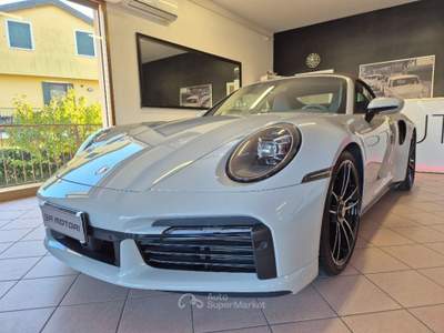 Porsche 911 992 Turbo S Cabriolet Grigio usata Stra