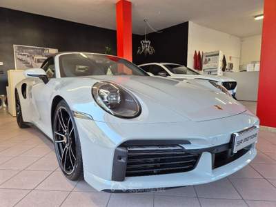 Porsche 911 992 Turbo S Cabriolet Grigio usata Stra