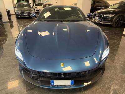 Ferrari Roma Roma / CARBONIO / S. BOLLO E BOLLO PAGATI Blu/Azzurro usata Villa Carcina