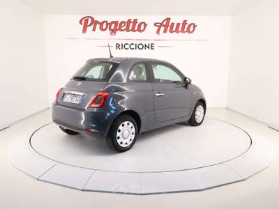 Fiat 500 500 1.2 Pop 69cv UNIP NEOPAT OK TAGLIANDI Grigio usata Riccione