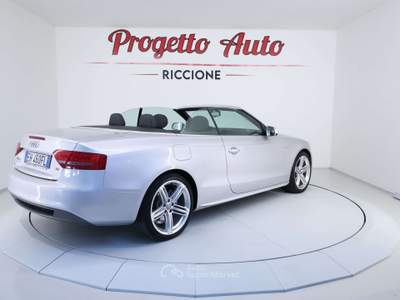 Audi A5 A5 Cabrio 2.0 tdi S-LINE NAVI TEL B&O R19" UNIPR Grigio usata Riccione