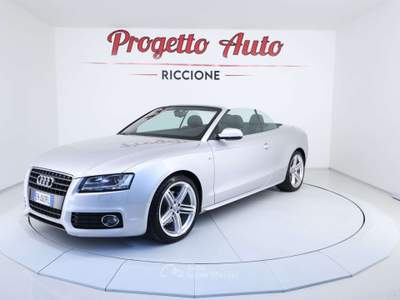 Audi A5 A5 Cabrio 2.0 tdi S-LINE NAVI TEL B&O R19" UNIPR Grigio usata Riccione