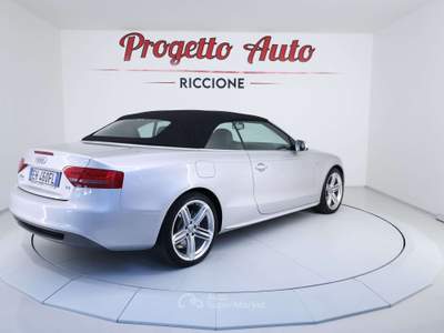Audi A5 A5 Cabrio 2.0 tdi S-LINE NAVI TEL B&O R19" UNIPR Grigio usata Riccione