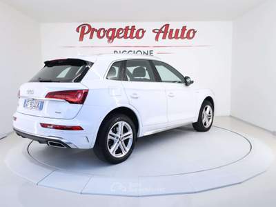 Audi Q5 Q5 40 tdi mhev S line Plus quattro s-tronic ADAS Bianco usata Riccione