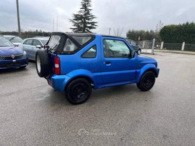 Suzuki Jimny 1.3i 16V cat Cabrio 4WD JLX Blu/Azzurro usata Alife