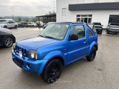 Suzuki Jimny 1.3i 16V cat Cabrio 4WD JLX Blu/Azzurro usata Alife