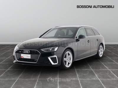 Audi A4 avant 40 2.0 tdi mhev 204cv s line edition quattro s tronic Nero usata Cremona