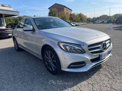 Mercedes-Benz Classe C C 200 d Auto Exclusive UNICO PROPRIETARIO Grigio usata Casalgrande