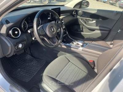 Mercedes-Benz Classe C C 200 d Auto Exclusive UNICO PROPRIETARIO Grigio usata Casalgrande