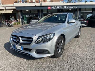 Mercedes-Benz Classe C C 200 d Auto Exclusive UNICO PROPRIETARIO Grigio usata Casalgrande