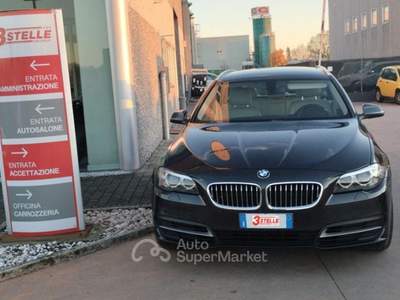 BMW Serie 5 520d d xDrive Touring Nero usata Eraclea