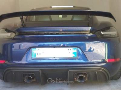 Porsche 718 PORSCHE CAYMAN 718 GT4 Blu/Azzurro usata Sanremo