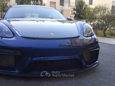 Porsche 718 PORSCHE CAYMAN 718 GT4 Blu/Azzurro usata Sanremo