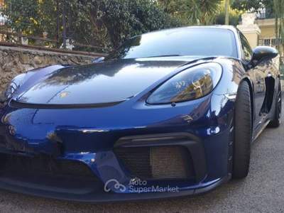 Porsche 718 PORSCHE CAYMAN 718 GT4 Blu/Azzurro usata Sanremo