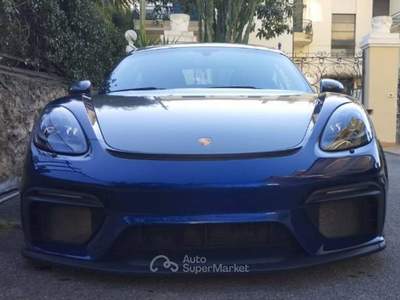 Porsche 718 PORSCHE CAYMAN 718 GT4 Blu/Azzurro usata Sanremo