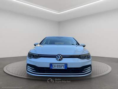 Volkswagen Golf Golf 1.0 eTSI EVO DSG Life PREZZO REALE-WWW.AUTONOVEMILANO.IT Bianco usata Cambiago