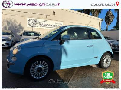 Fiat 500 500 0.9 TwinAir Turbo Lounge Blu/Azzurro usata Cagliari
