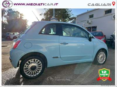 Fiat 500 500 0.9 TwinAir Turbo Lounge Blu/Azzurro usata Cagliari