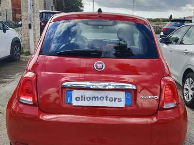 Fiat 500 1.0 Hybrid Rosso usata Modica