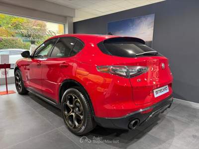 Alfa Romeo Stelvio My24 Diesel 210 Cv Intensa Rosso usata Novi Ligure