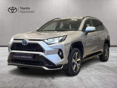 Toyota RAV4 RAV4 2.5 PHEV E-CVT AWD-i More Dynamic Argento usata Caresanablot