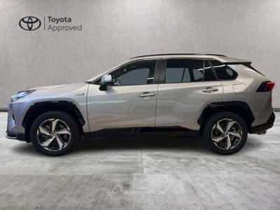 Toyota RAV4 RAV4 2.5 PHEV E-CVT AWD-i More Dynamic Argento usata Caresanablot