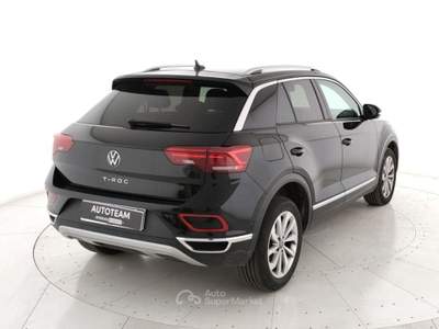Volkswagen T-Roc T-roc 2.0 tdi style 150cv dsg Nero usata San Vendemiano