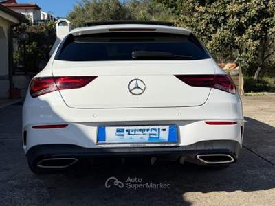 Mercedes-Benz CLA Splendida MERCEDES BENZ CLA SHOOTING BRAKE 200d Premium AMG Bianco usata Sassari