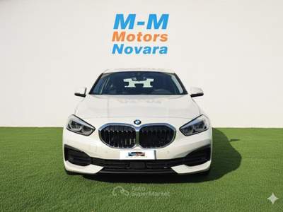BMW Serie 1 116d d 5p. Business Bianco usata Galliate