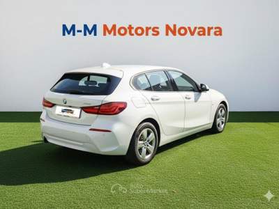 BMW Serie 1 116d d 5p. Business Bianco usata Galliate