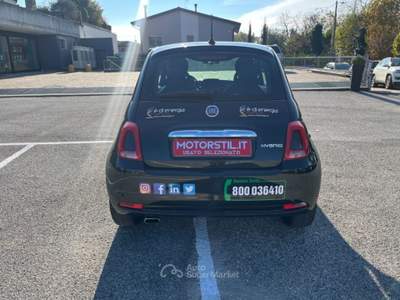 Fiat 500 1.0 Hybrid Lounge Nero usata Resana