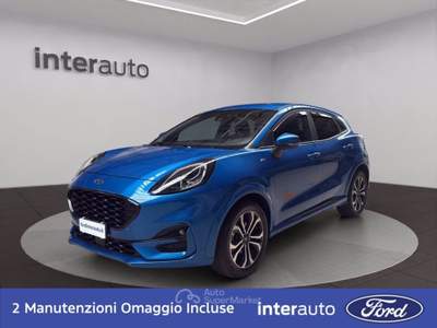 Ford Puma 1.0 EcoBoost Hybrid 125 CV S&S ST-Line Blu/Azzurro usata Monza