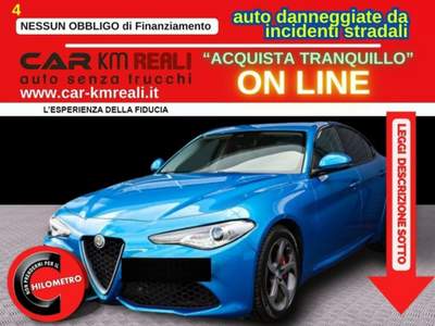Alfa Romeo Giulia 2.0 Turbo  Veloce Blu/Azzurro usata Orbassano