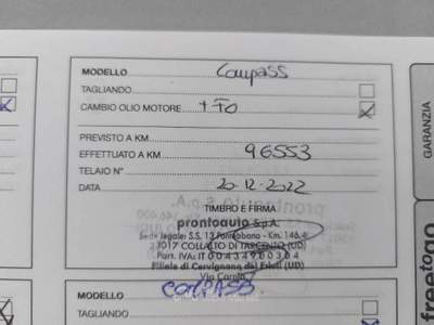 Jeep Compass Jeep Compass Diesel Grigio usata Bisceglie