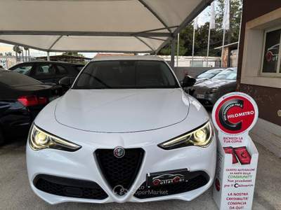Alfa Romeo Stelvio 2.2 T.diesel 190CV AT8 Q4 Sp.-T. Bianco usata Priolo Gargallo