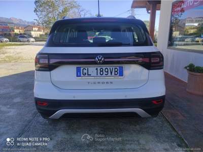 Volkswagen T-Cross T-Cross 1.0 TSI Style BMT GARANZIA FABBRICA Bianco usata SARZANA