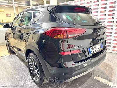 Hyundai Tucson Tucson 1.6 CRDi 136 CV 48V DCT Exellence KM CERTIFICATI - BASSI CONSUMI- PROV. NORD Nero usata San Giuseppe Vesuviano