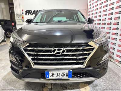 Hyundai Tucson Tucson 1.6 CRDi 136 CV 48V DCT Exellence KM CERTIFICATI - BASSI CONSUMI- PROV. NORD Nero usata San Giuseppe Vesuviano